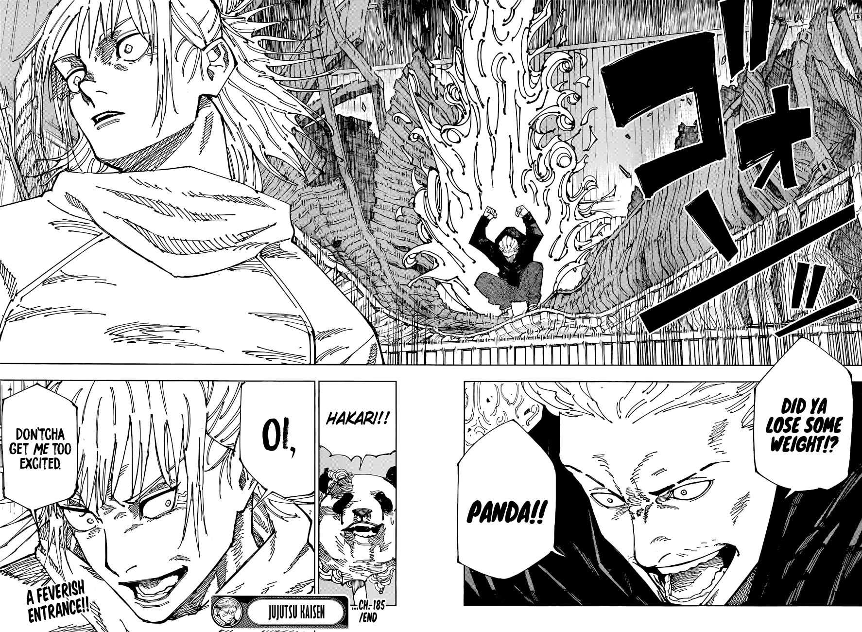 Jujutsu Kaisen, Chapter 185 image 18