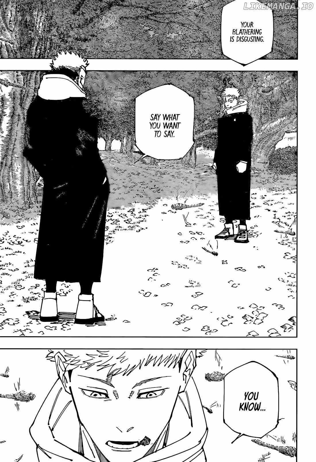 Jujutsu Kaisen, Chapter 265 image 13