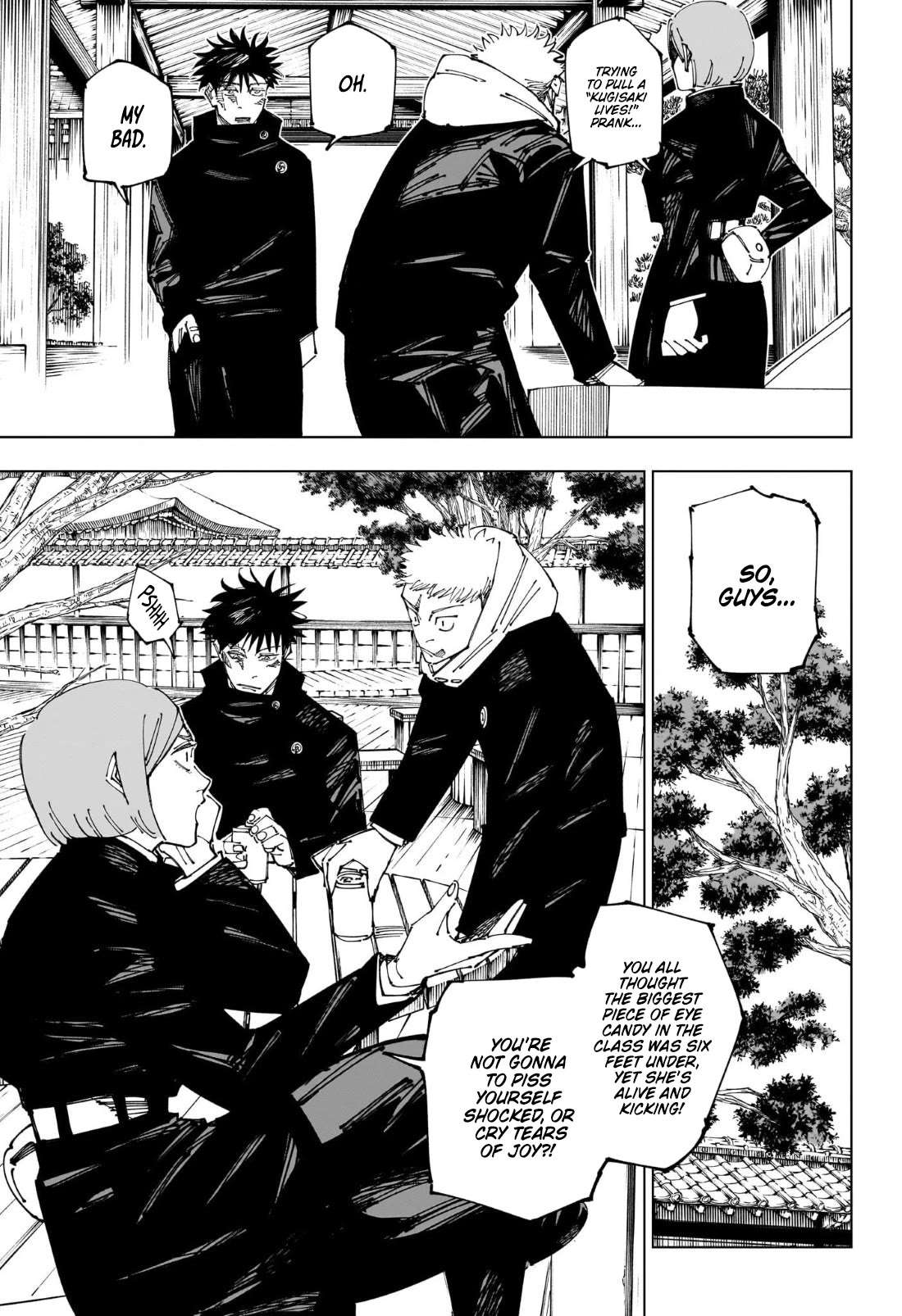 Jujutsu Kaisen, Chapter 268 image 14