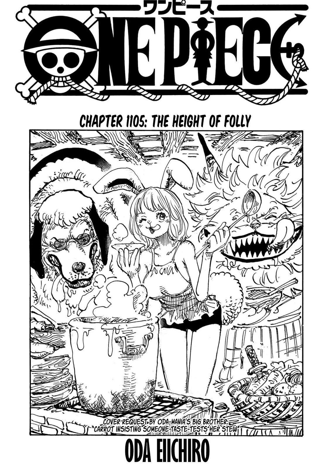 One Piece, Chapter 1105 image 01