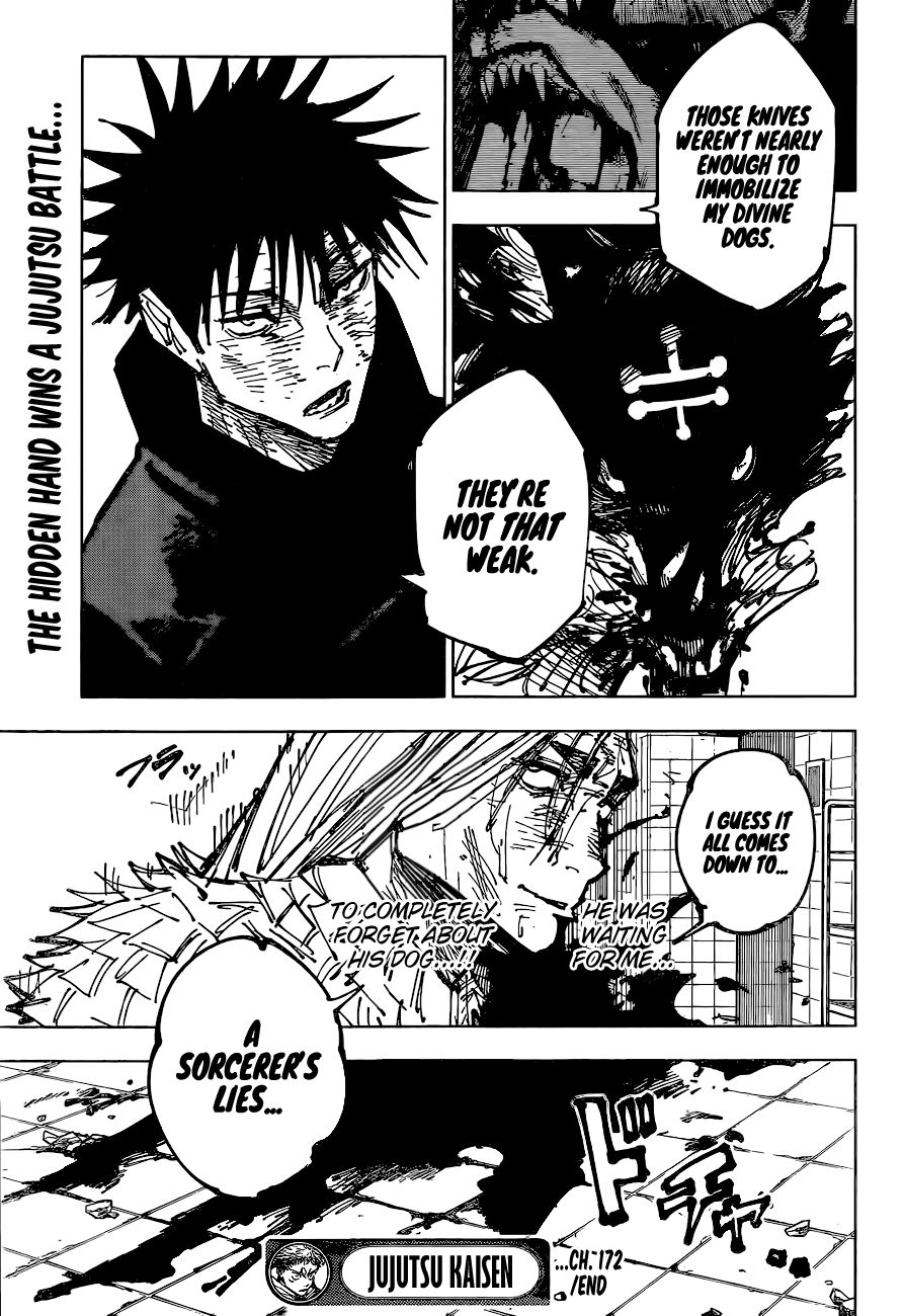 Jujutsu Kaisen, Chapter 172 image 18