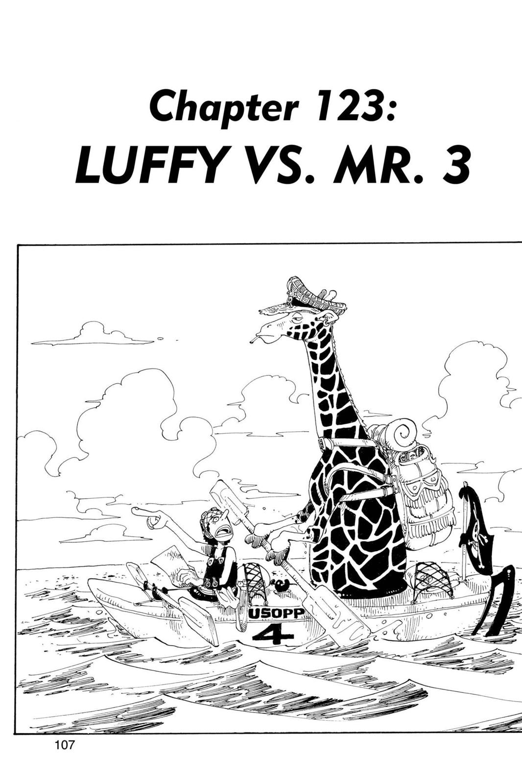 One Piece, Chapter 123 image 01