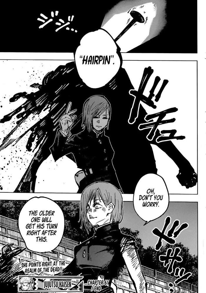 Jujutsu Kaisen, Chapter 61 image 18