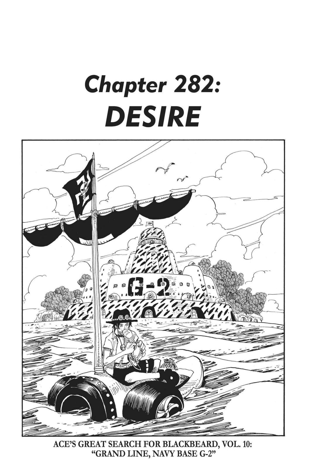 One Piece, Chapter 282 image 01