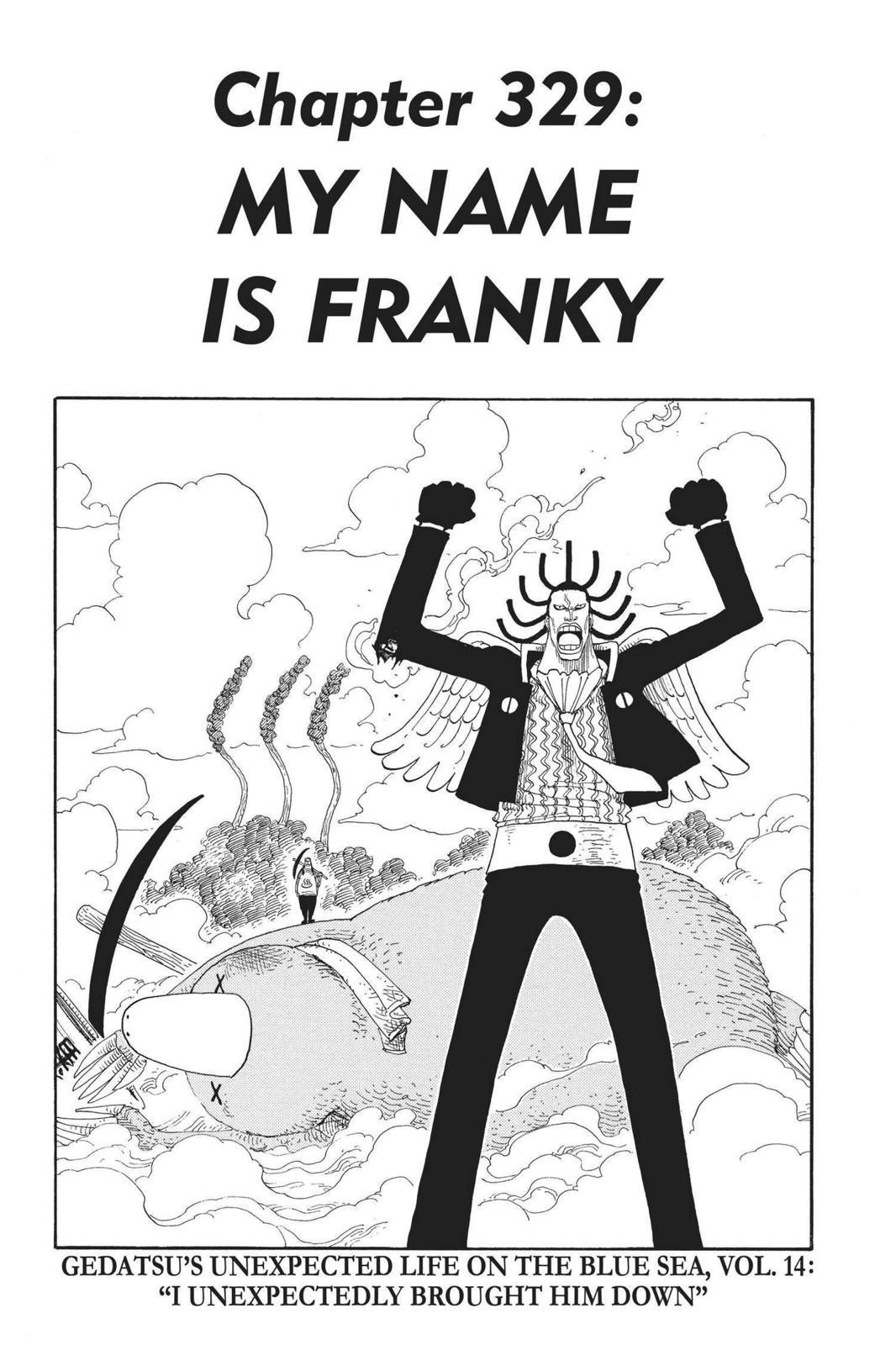 One Piece, Chapter 329 image 01