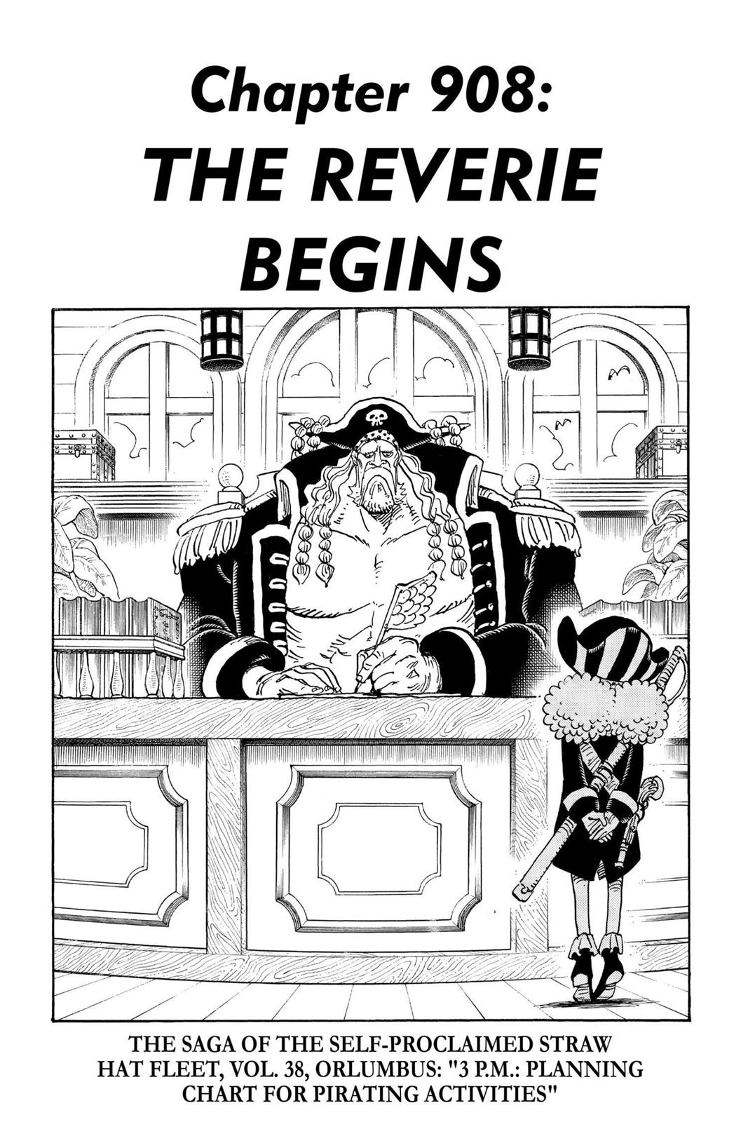 One Piece, Chapter 908 image 01