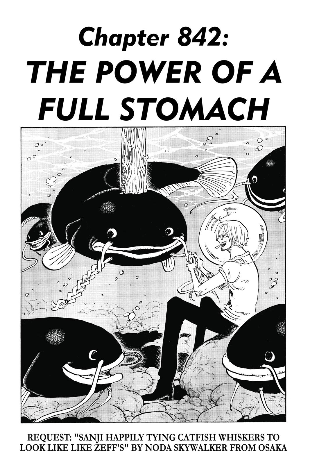 One Piece, Chapter 842 image 01