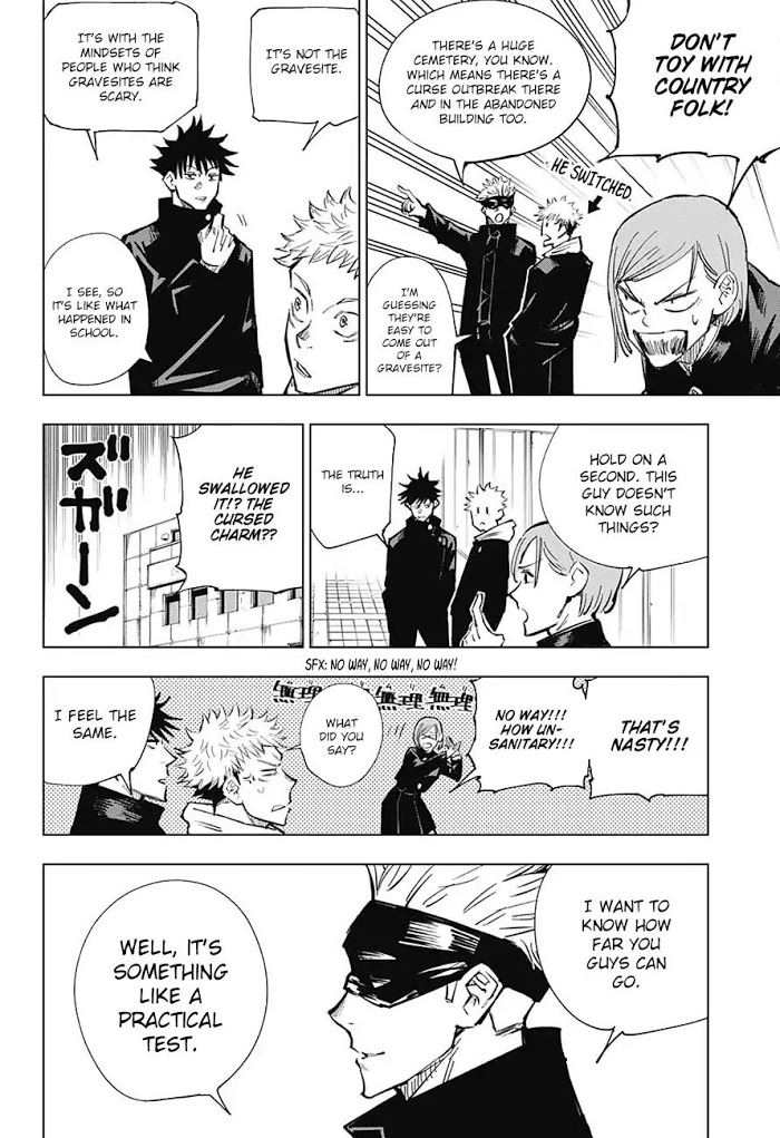 Jujutsu Kaisen, Chapter 4 image 09