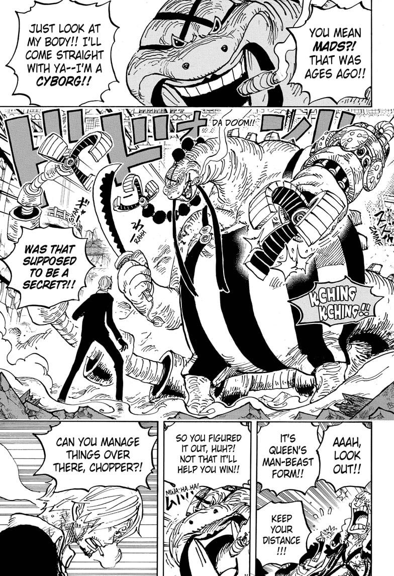 One Piece, Chapter 1017 image 11