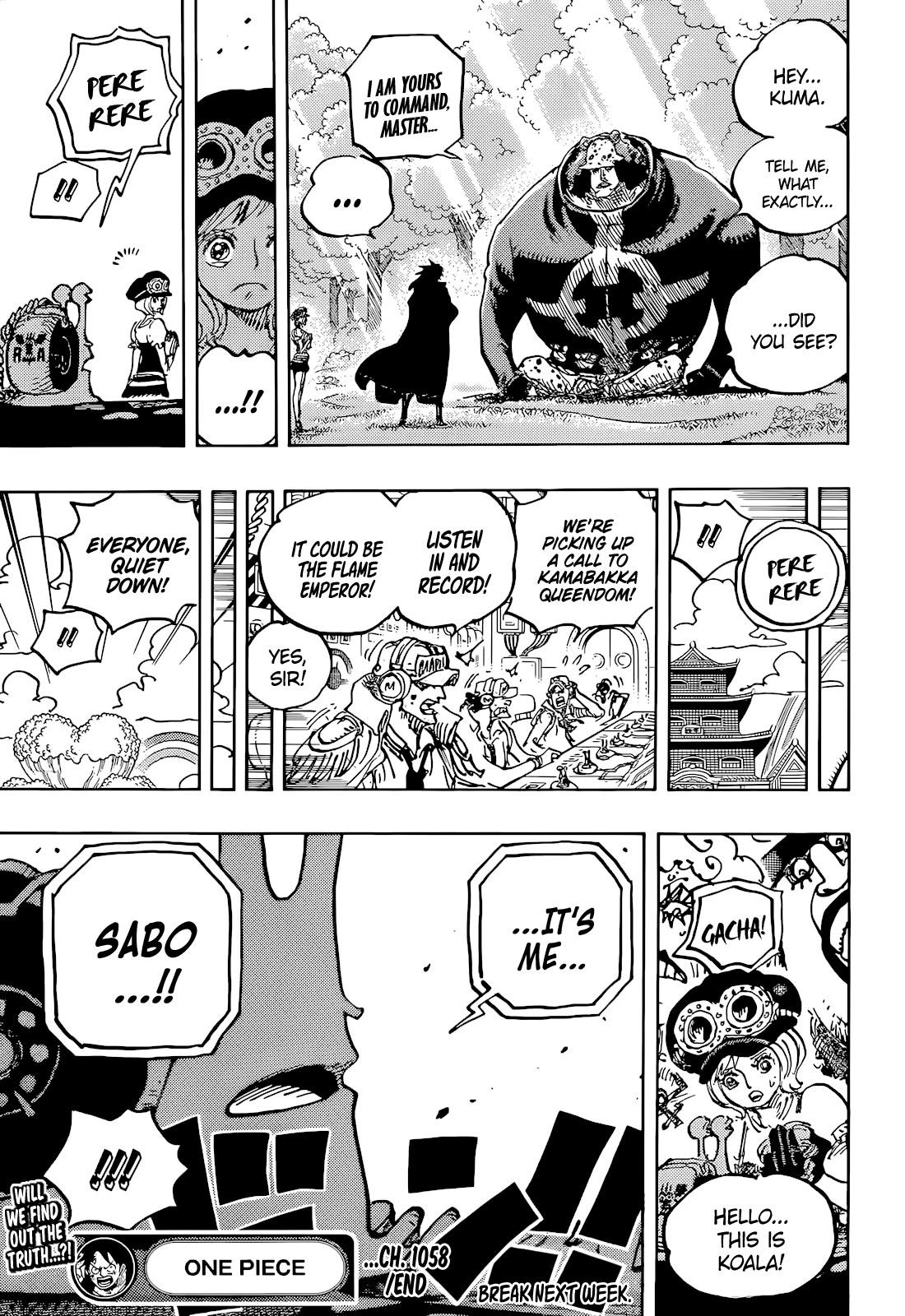 One Piece, Chapter 1058 image 16