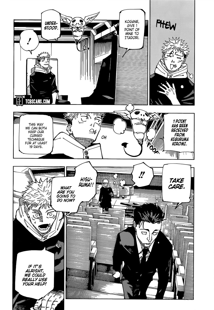 Jujutsu Kaisen, Chapter 167 image 03