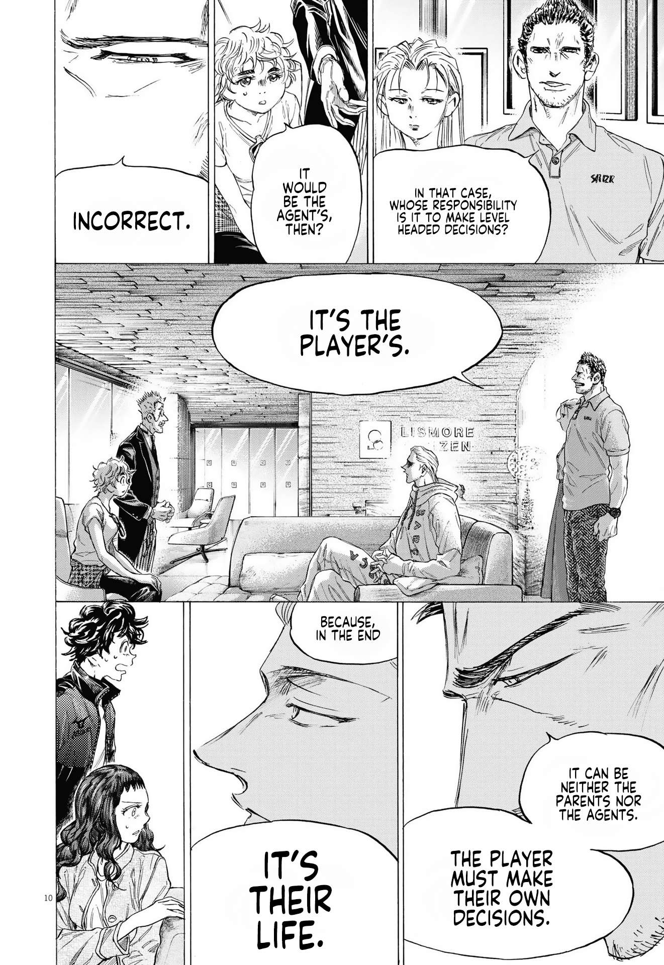 Ao Ashi, Chapter 341 image 11