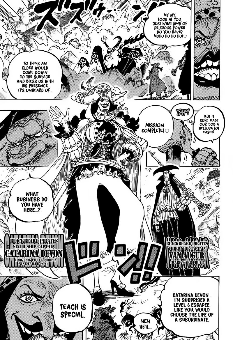 One Piece, Chapter 1107 image 13