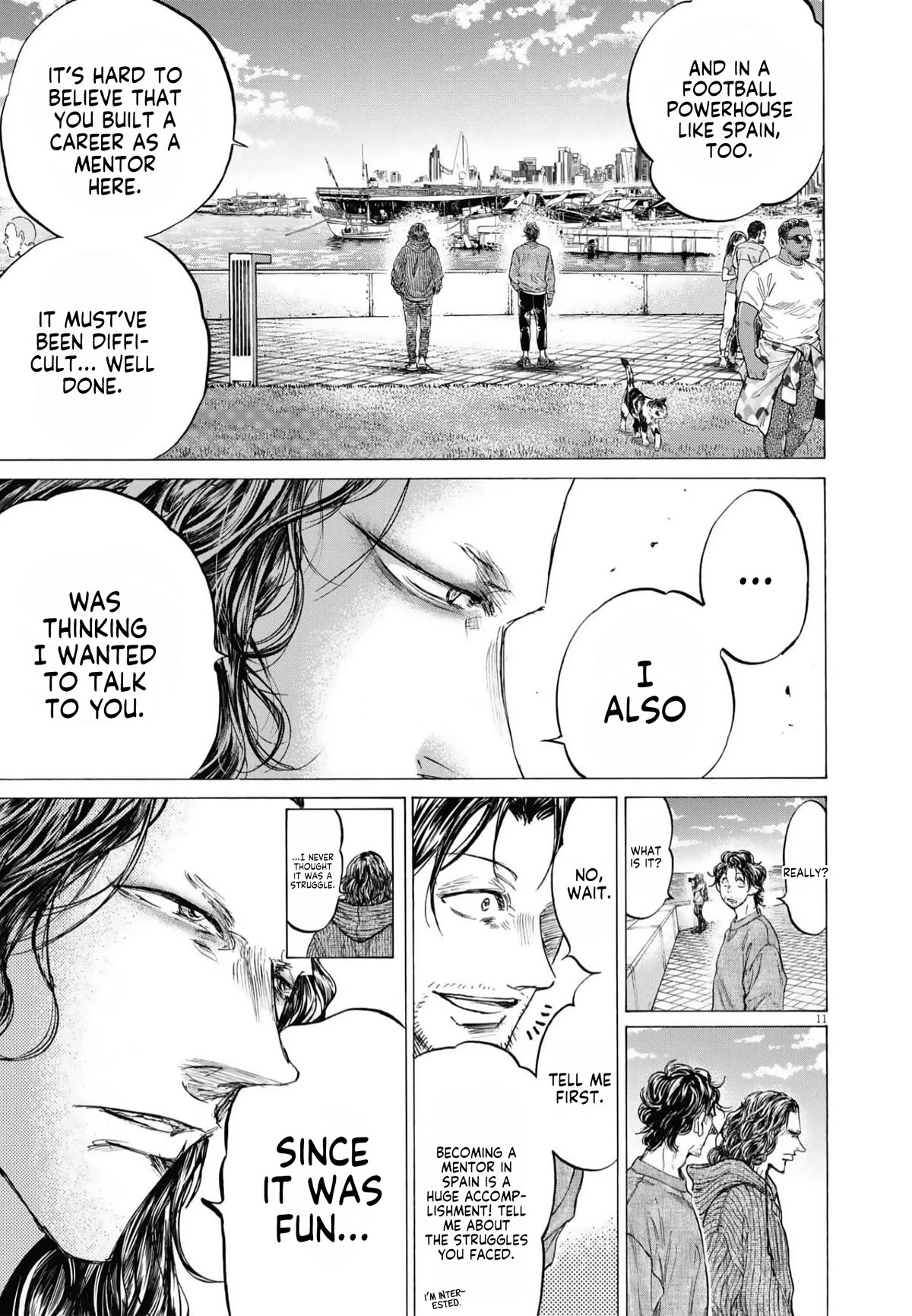 Ao Ashi, Chapter 342 image 12